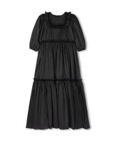 LILOU TAFFETA TIERED  GOWN